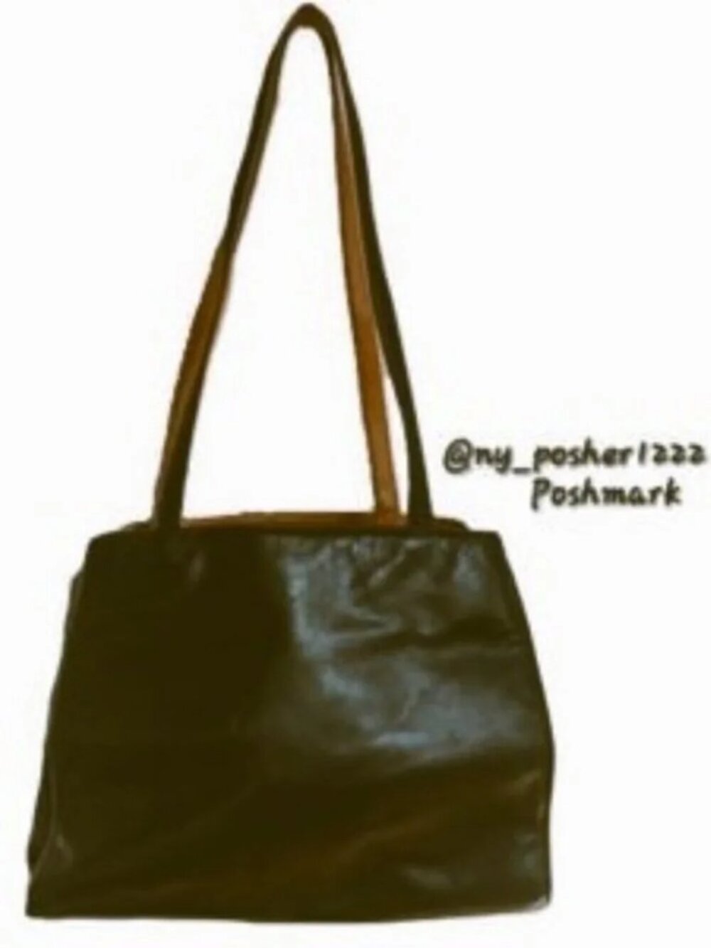 𝗦𝘁𝗼𝗻𝗲 𝗠𝗼𝘂𝗻𝘁𝗮𝗶𝗻 Colorblock Multi-Compartment Tote ⚫🟠 - Picture 2 of 16